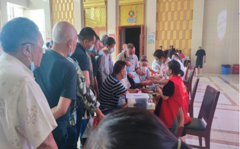 市一醫(yī)院開發(fā)區(qū)分院開展關(guān)愛退伍軍人健康義診活動